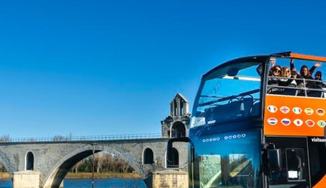 Hop‐on Hop‐off Bus Avignon