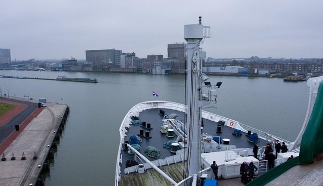 SS Rotterdam Dampfschiff Eintrittskarte in Rotterdam