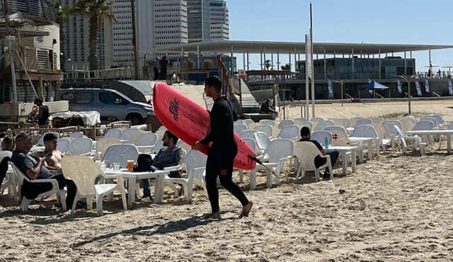 Tel Aviv Private Surf Lesson