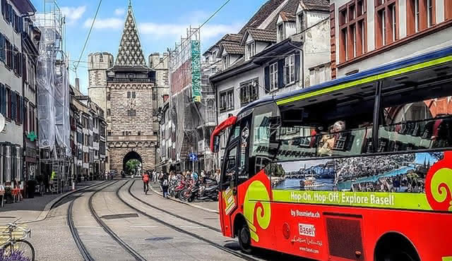 Basel City Sightseeing Bus Tour