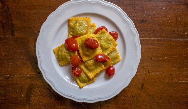 Clase privada de pasta y tiramisú en Pienza