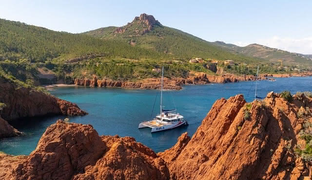 Morning Relaxation in the Esterel in Catamaran Saint Raphael