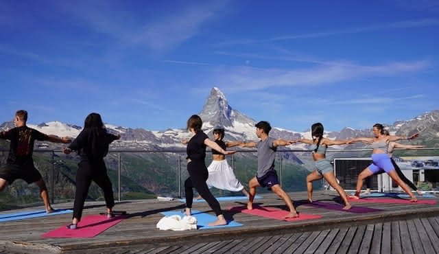 Mountain Yoga — 1.5 Hours Zermatt