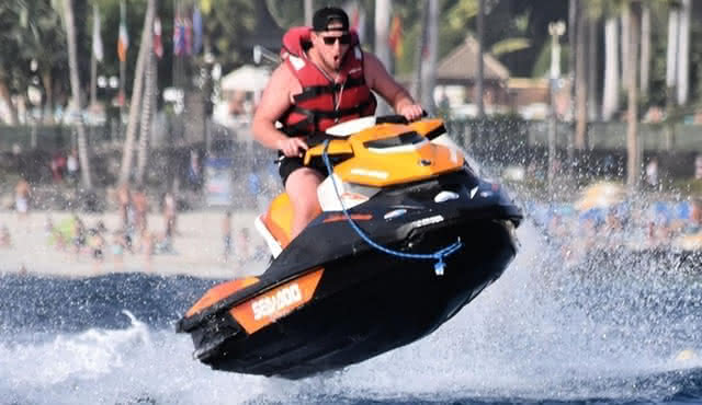 Jet‐Ski‐Runde von Anfi Beach