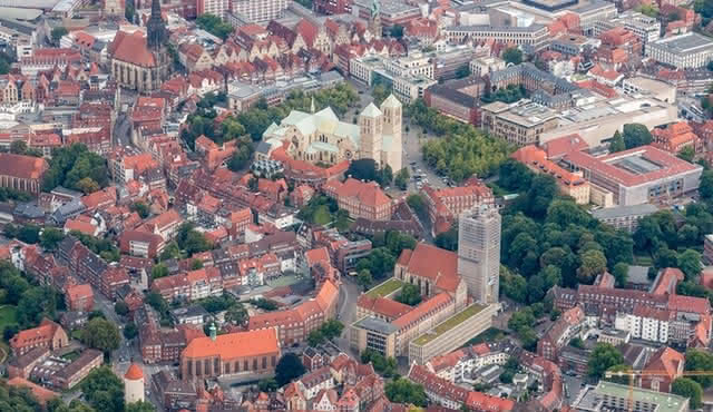 Privater Rundflug über Münster