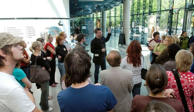 Kunsthaus Graz: Entrada