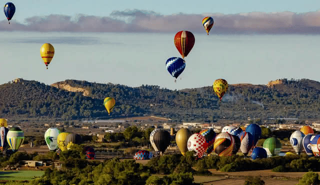 Heißluftballonfahrt Mallorca