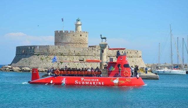 Rhodes Poseidon Submarine Cruise