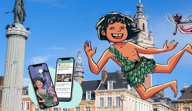 Escape game enfant dans la ville de Lille — Peter Pan