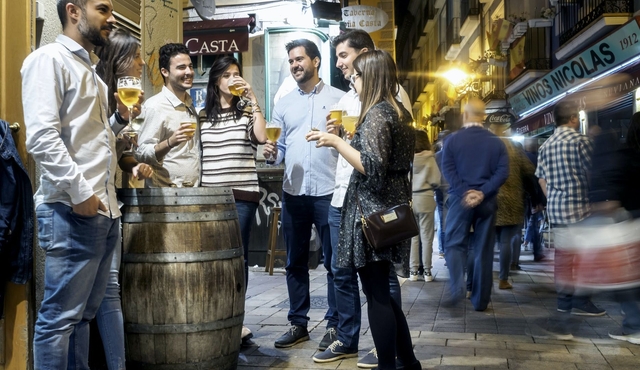 Abendspaziergang mit Tapas in Zaragoza
