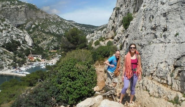Daytime multi‐pitch climbing in the Calanques National Park