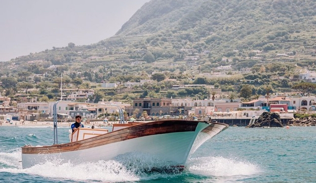 Boat tour of the island of Ischia with a typical Ischia 10‐metre launch full day