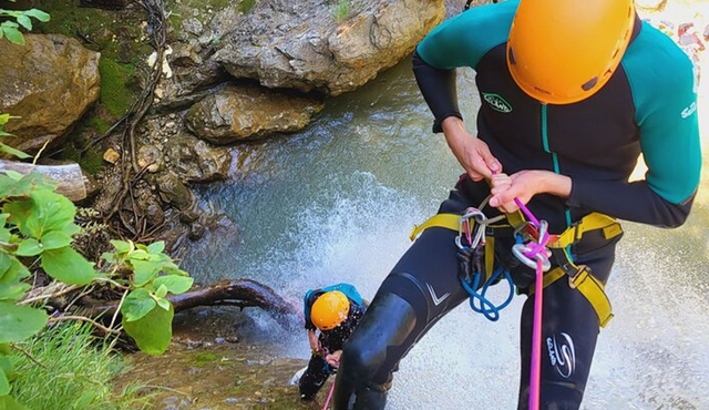 Canyoning Grenoble: der Ecouges Canyon