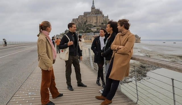 Normandy, St‐Malo, Mont St‐Michel, and Loire Valley from Paris