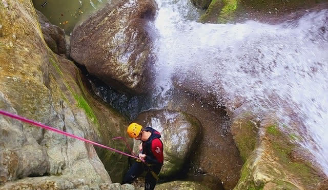 Canyoning Grenoble Die Versoud‐Schlucht