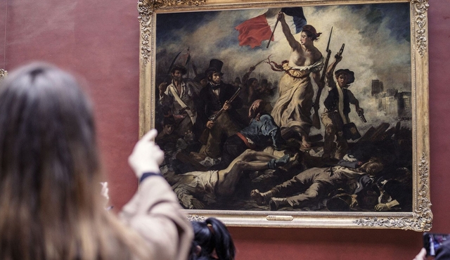 Allein mit Mona Lisa, letzter Eintrag Louvre‐Tour