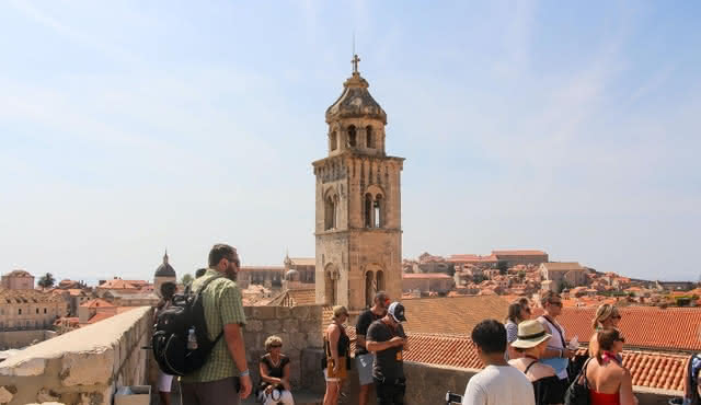 Dubrovnik city walls guided walking tour