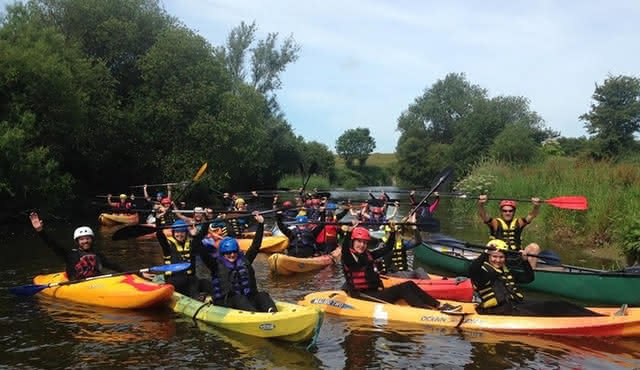 Kajakfahren auf dem Shannon in Limerick City