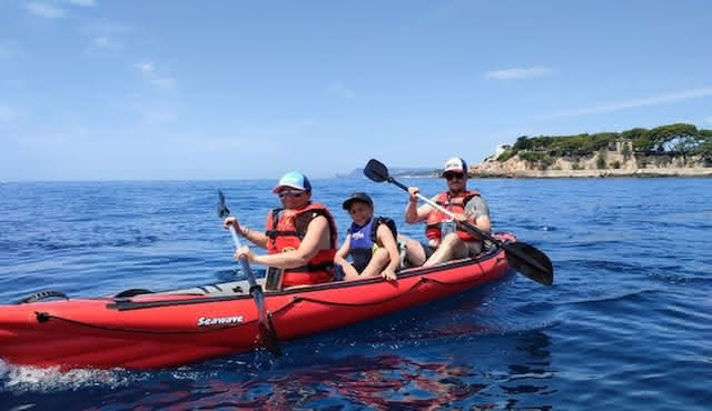 Half‐day kayak tour from Bandol