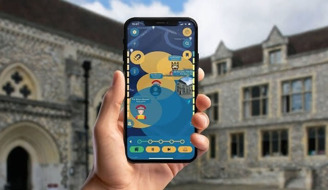 Winchester Smartphone App Self‐Guided GPS Walking Tour