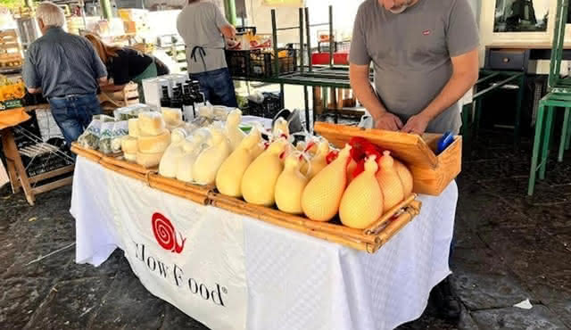 Market Tour and Dining Experience at a Cesarina's Home in Sorrento