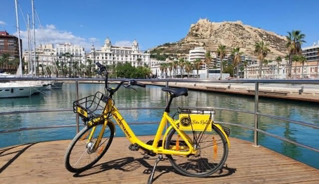 Alicante Stadt‐ und Strandradtour