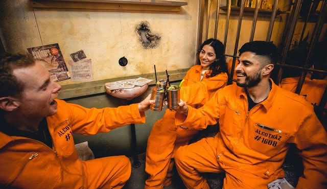 Alcotraz Prison Cocktail Experience in Cardiff
