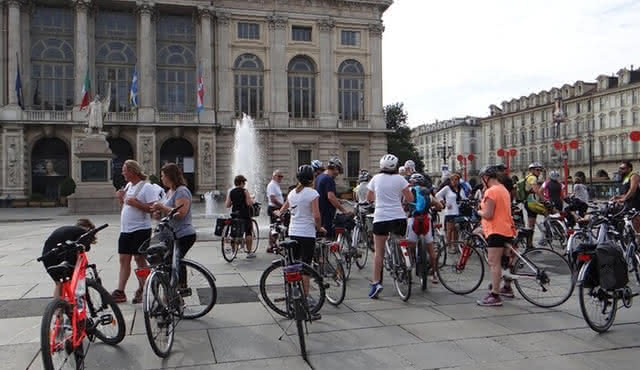 Sorprendente Torino in bicicletta
