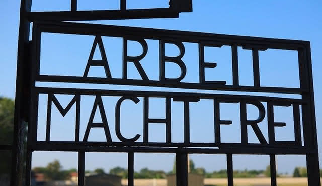Sachsenhausen concentration camp.