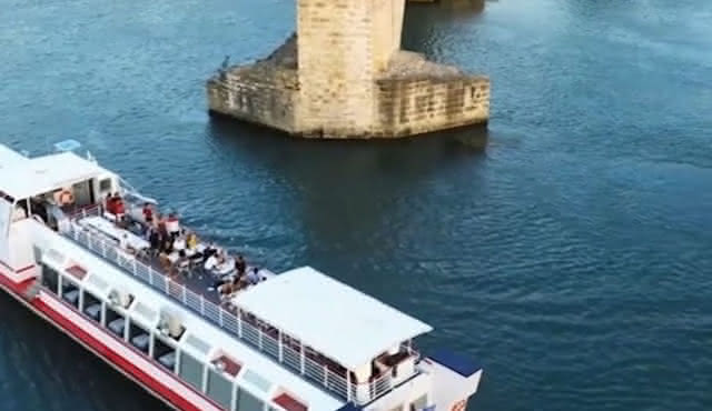 Avignone: crociera di un'ora sul fiume Rodano