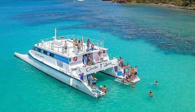 Fajardo Full‐Day Culebra Catamaran Trip