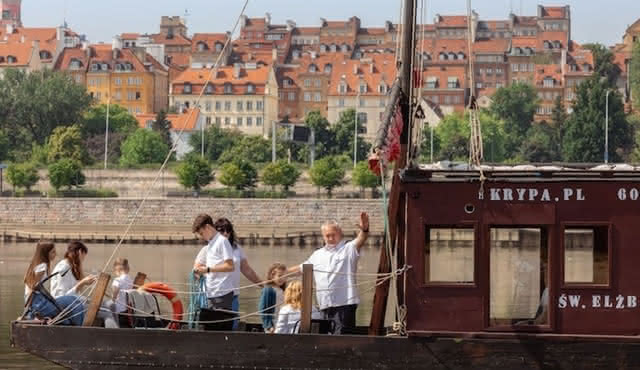 Sightseeing‐Kreuzfahrt entlang der Weichsel in Warschau