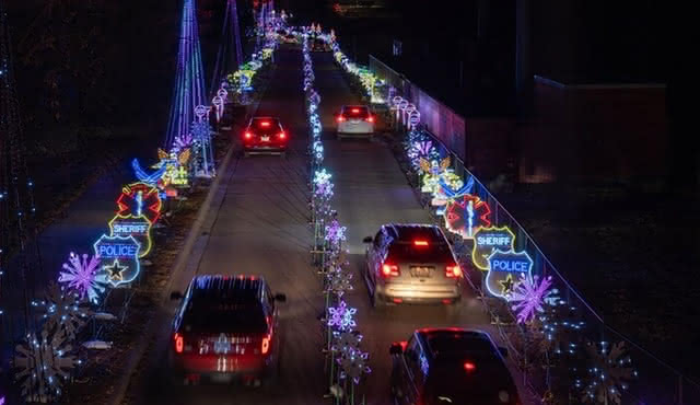 Drive through Christmas Lights Show
