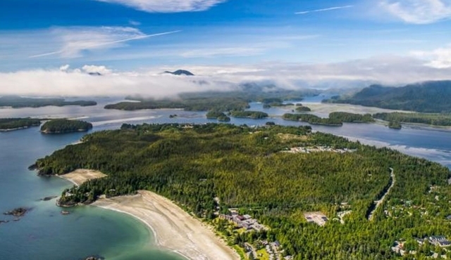Transfert aller simple en hydravion panoramique de Vancouver à Tofino