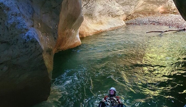Infernet deporte canyoning en Chartreuse — Grenoble