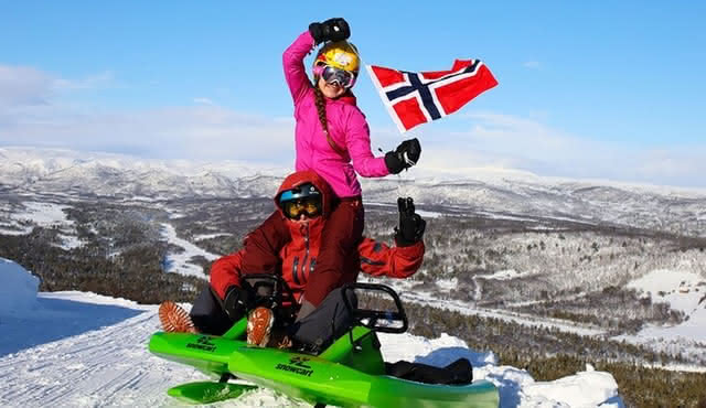 Dagali Ski Center 2‐Hour Toboggan Rental with Ski Lift