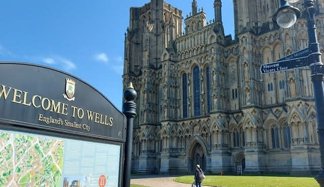 Wells City Tour — Private Half‐Day Tour From Bath