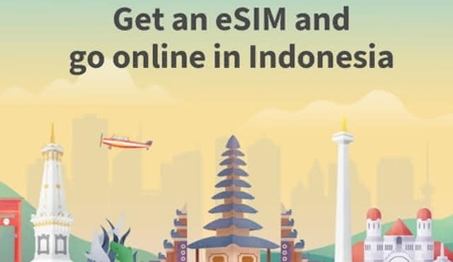 Indonesien: Lokale eSIM von Airalo