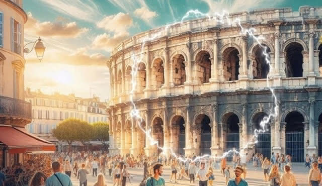 Nîmes: Escape game outdoor team on the theme of magic