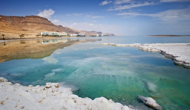Masada y el Mar Muerto desde Tel Aviv