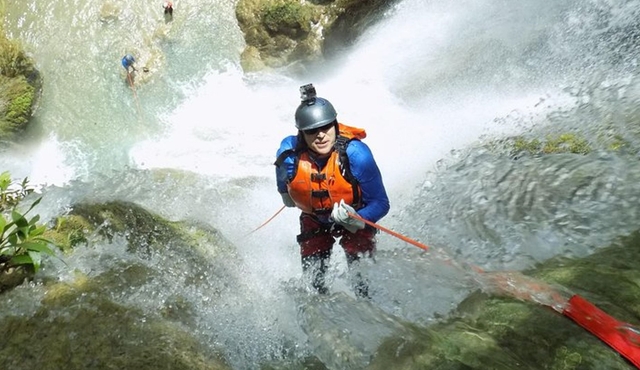 Canyoning Mille cascate