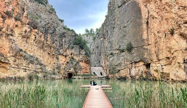 Les ponts suspendus de Chulilla depuis Alicante