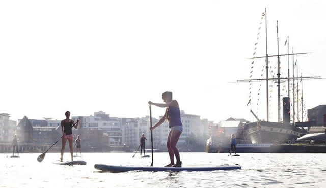 Stand‐Up Paddleboarding Experience at Bristol Harbourside