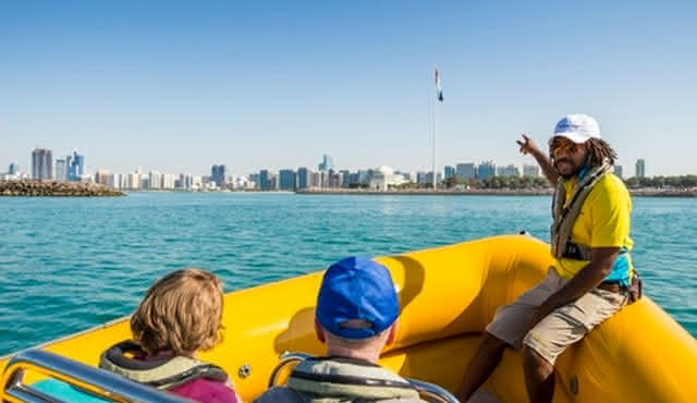45‐minute Yas Island Boat Tour