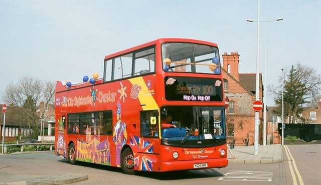 Chester City Sightseeing Hop‐On Hop‐Off Bus Tour