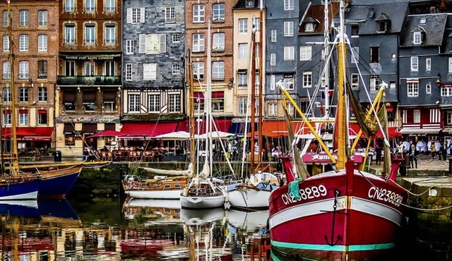 Normandie: Ganztägige Privattour Rouen, Honfleur, Deauville