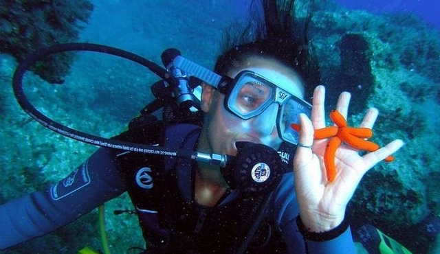 Experiencia de buceo en Rhodes para principiantes