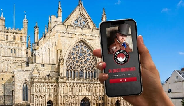 Exeter — Self Guided City Walk & Interactive Treasure Hunt