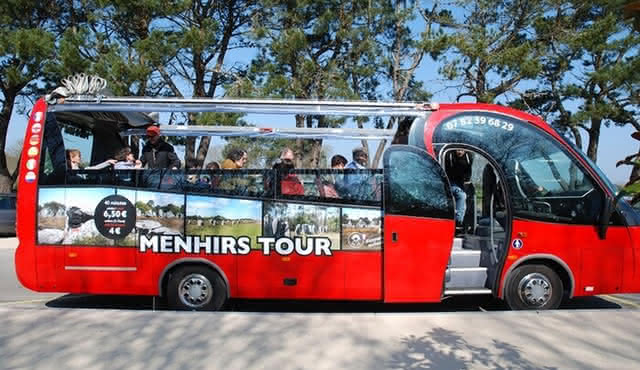 Visit of Carnac and its Menhirs by Car Cabriolet