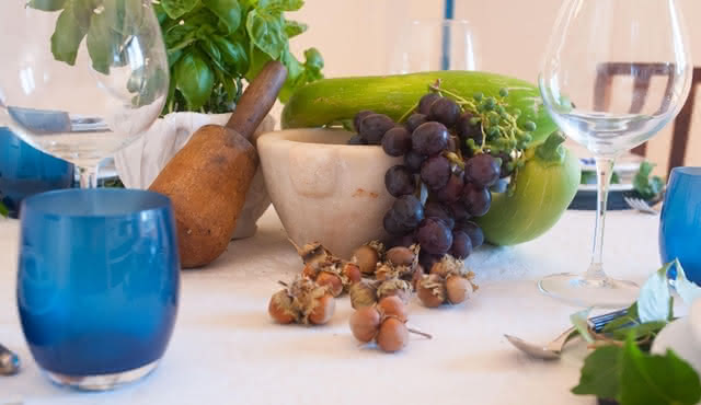 Esperienza culinaria presso la casa di un locale a Camogli